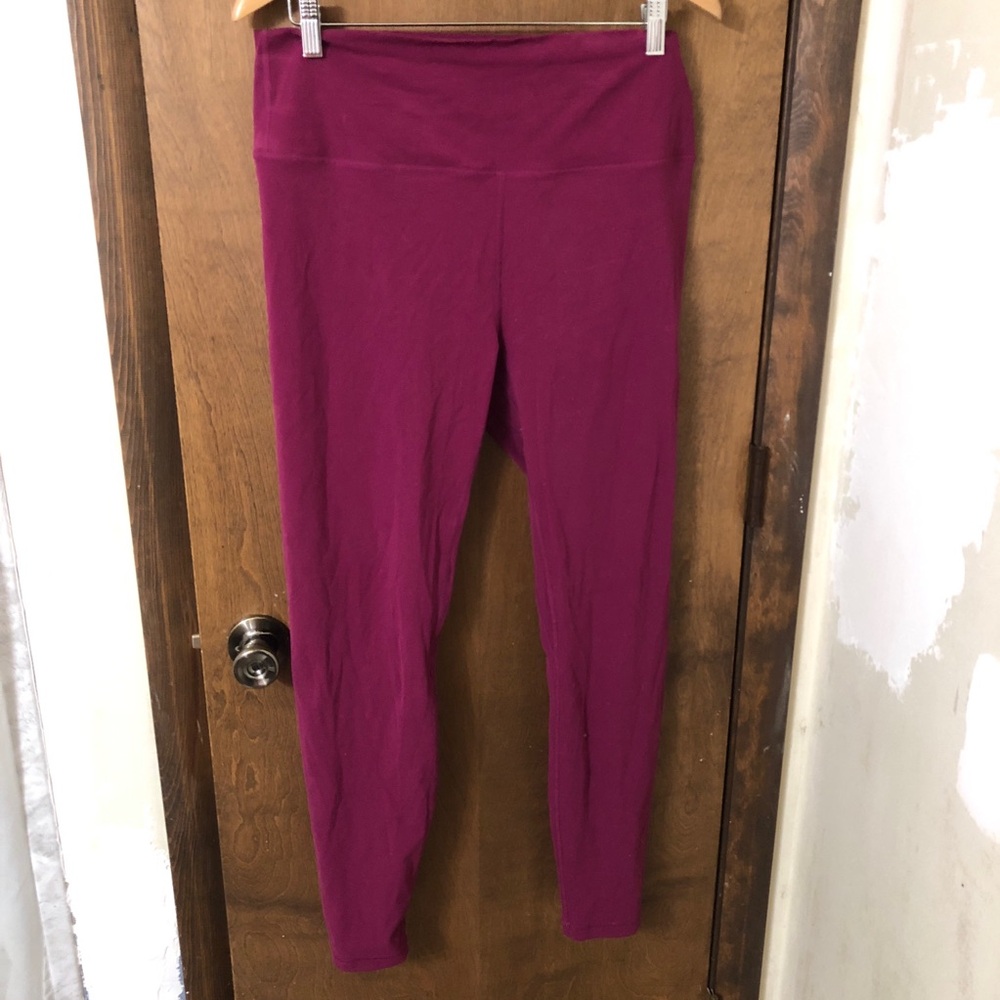 Modiv  XXL Fuchsia Full LengthHigh Waisted Leggings